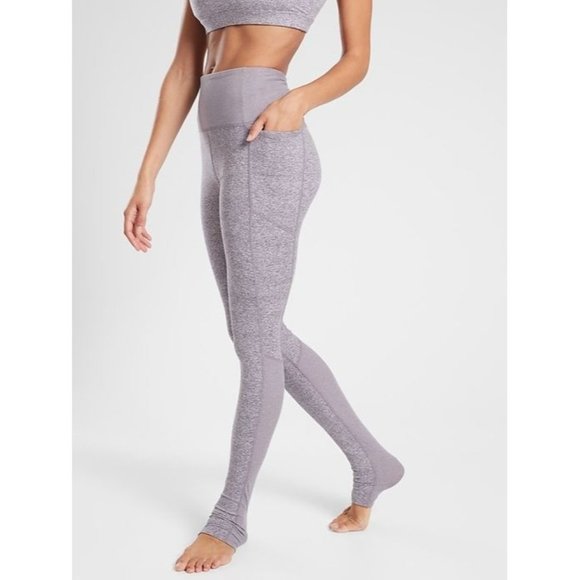 Athleta Exhale Heel Leggings Medium - Picture 1 of 8